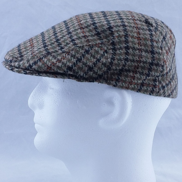 Brooks Brothers × Lock & Co Hatters 7 3/8 ENGLAND plaid wool  Vintage Brooks Brothers Wool Cap England Plaid